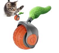 Jouet Interactif Balle Pour Chat,Balle Automatique Avec Queue Pour Jeu | Stimulation Enrichissement Pour Chaton Fournitures Exercice Compagnonnage,Exercice Entraînement Divertissement Pour Compagnon