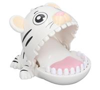 Jouet Interactif Compact pour Enfants, Jeu de Dentiste, Sûr et Amusant, avec Roue Rotative, pour Les Réunions de Famille (White)