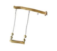Jouet interactif de balançoire Suspendue de Pont de perroquets pour calopsittes, tourtereaux, perruches, Divertissement pour Petits Oiseaux, Stimulation mentale, Jouet de balançoire pour Oiseaux
