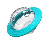 Jouet Interactif De Distributeur De Friandises Pour Chiens, Soucoupe | Boule De Friandises Interactive En PC Et Nylon Pour Chien, Résistant À L'usure, Avec Soucoupe Volante, Gamelle Pour Ingestion