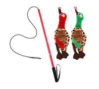 Jouet Interactif De Poteau De Flirt - Jouet En Corde Nuff, Cordes De Baguette Pour Chiot Pour Chasser Et Tirer La Guerre, Flirter Pour Les Chiens | Baguette De Teaser Durable Avec Des Jouets De Leurre