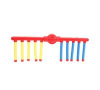 Jouet Interactif de Vitesse de Réaction, Jeu de Bâton D'intégration Sensorielle pour Enfants, Jeu de Bâton de Réaction Rapide pour Compétitif, Plastique, 70,5 X 23 Cm (Rouge)