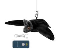 Jouet interactif électrique pour chat, jouet pour chat en forme de chauve-souris, flotteur activé au toucher avec à chat, frisottis vif, 3 modes, jouets à ailes battantes,