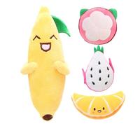 Jouet interactif en forme de fruit pour chats | Jouet d'intérieur pour chaton | Amusant pour les animaux de petite et moyenne taille