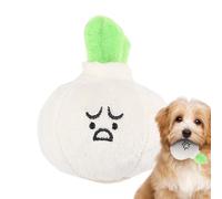 Jouet interactif en forme de légumes pour animal de compagnie, jouet en peluche interactif sur le thème des légumes | Jouet à mâcher interactif robuste en forme de légumes pour la maison et les jeux