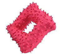 Jouet interactif en latex pour chien - Jouet à mâcher pour animaux de compagnie - Son doux sans peluche - Jouet de dentition avec pointes - Jouet en caoutchouc pour chien - Mâcher - Cerveau