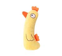 Jouet interactif en peluche à mâcher pour chats d'intérieur et chatons - Jouet mignon à lancer de dessin animé - Jouet d'accompagnement - Exercice de jeu - Restez en forme physique mentalement