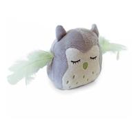 Jouet interactif en Peluche à Plumes pour Chat avec Herbe à Chat Naturelle, 3 x 7 x 9 cm