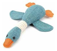 Jouet interactif en peluche en forme d'oie sauvage pour chien, édition surprise, 32 cm, jouet doux à mâcher pour chiots et chiens de petite, moyenne taille, pour les amoureux des animaux domestiques
