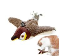 Jouet interactif en peluche pour chat - Jouet à l' à chat - Jouet automatique pour chaton - Rechargeable par USB - Jouets d'auto-divertissement pour chiens et chats