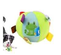 Jouet Interactif En Peluche Pour Chien - Jouet Mignon À Voix Grinçante De 12 Cm Avec Cloche, Fournitures Douces Pour Animaux De Compagnie Pour Chiens De Petite, Moyenne Et Grande Taille | De Den