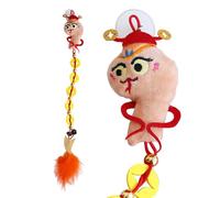 Jouet interactif en plumes pour chat domestique - Jouet pour chat à suspendre sur la porte - Plume - Catcher Teaser - Jouet d'enrichissement amusant pour l'entraînement des chats turcs