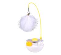 Jouet interactif en plumes pour chat | Jouet à rouleau pour chat | Jouet interactif infusé d' à chat | Jouet amusant pour chaton | Jouets d'activités amusants pour chatons Matériaux sûrs et