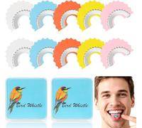 Jouet interactif et réaliste pour Attirer Les Oiseaux, sifflet 5 Couleurs pour la ventriloquie