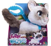 Jouet interactif - FURREAL FRIENDS - Chaton Grand Marcheur 23 cm - Animal interactif avec laisse