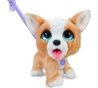 Jouet interactif - FURREAL FRIENDS - Mon Copain qui Fait Popo 23 cm - Animal interactif avec laisse, friandises et pelle