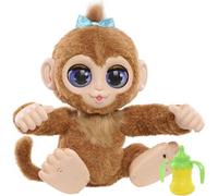 Jouet interactif - FURREAL FRIENDS - Peanut le Singe - Plus de 100 réactions, marche, équilibre et câlins