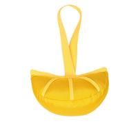 Jouet interactif générique pour chien, jouet à renifler pour chiens - Chiens segmentés orange avec processus de moulage du corps Ce jouet à renifler pour chiens, portable | Jouet à mâcher pour chien