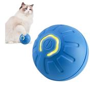 Jouet interactif intelligent de balle de chat-jouets de balles de saut par gravité, jouets de chat roulant en mouvement Abs | Balle de jouet électrique auto-roulante intelligente en Silicone, jouets p