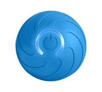 Jouet interactif intelligent pour chien, balle mobile automatique pour chien, Boule rotative intelligente activée par le toucher du chiot, Jouets à billes roulantes automatiques avec lumière LED adapt