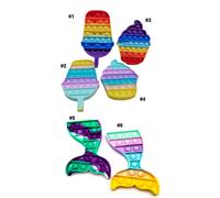 Jouet interactif Parent-enfant en queue de poisson, bulle sensorielle, anti-Stress et anti-autisme