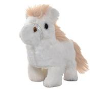 Jouet interactif Pony électrique, Cheval en Peluche à Manipuler, Licorne Qui Marche, Jouets Cheval Esprit Pets Alive, Peut être utilisé pour Attirer l'attention des Enfants et interagir avec EU White