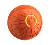 Jouet interactif pour animal de compagnie - Balle à rouler automatique pour animaux de compagnie | Balle électrique pour animaux de compagnie | Jouets à mâcher à balle roulante active, lumières LED