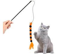 Jouet interactif pour Chat - 25 x 34 x 28 cm - Bâton de Jeu avec Clochette en Peluche - de Jeu multifonctionnelle pour Animaux de Compagnie, Accessoire de Divertissement d'intérieur coloré |