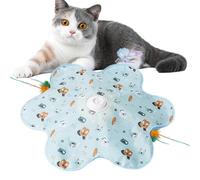 Jouet Interactif pour Chat 3 Modes Papillon Flottant Sifflant Caillebotis