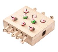 Jouet interactif pour chat avec jeu Whack-A-Mole pour chats d'intérieur pour jouer et faire de l'exercice