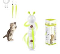 Jouet Interactif pour Chat avec Ventouse, Design De vers, Jouet pour Chat Interactif Chenille, Jouet Intelligent à Mouvement De Ver, Jouets pour Chats D'intérieur, Montage Mural Et Fenêtre