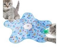 Jouet Interactif pour Chat - Balle Interactive Automatique pour Chat - Jeu Stimulant pour la Stimulation Mentale, l'exercice en Intérieur et Les Instincts de Chasse