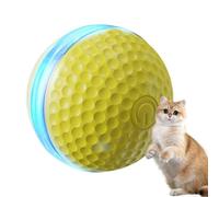 Jouet interactif pour chat, balles mobiles automatiques en polypropylène pour chat, balle mobile automatique rechargeable | 2 modes de jeu électrique pour chaton de petite, moyenne et grande taille