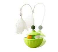 Jouet Interactif pour Chat Interactif Stimulant et Éducatif Accessoires | Jouet d'Exercice pour Chats Petit Et Moyen En Intérieur Et En Extérieur Cours Porches Jardins Pelouse