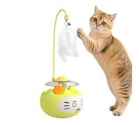 Jouet interactif pour chat | Jeu de plumes avec balle vacillante pour stimuler l'intelligence pour chatons | Jouet de divertissement pour chats, pour soulager le stress , le divertissement et