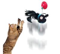 Jouet Interactif pour Chat - Jeux Interactifs pour Chats avec Cataire,Accessoire Miaulant Activé par pour Lutter Contre L'ennui des Chats par Le Jeu