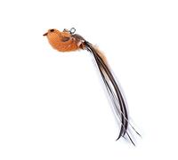 Jouet interactif pour chat, jouet amusant pour chat, jouet interactif à plumes en forme d'oiseau, jouet pour chat d'intérieur (oiseau vida)