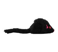 Jouet interactif pour chat - Jouet couineur pour chats d'intérieur - Souris de jeu avec son de hochet pour chats et chatons en peluche