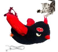 Jouet interactif pour chat - Jouet électrique intelligent pour chat - 22 x 18 x 12 cm - Trois modes de jeu pour petites, moyennes et grandes races - Animaux - Salle d'étude - Chambre à coucher