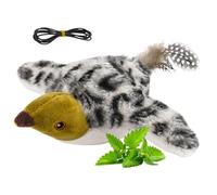 Jouet interactif pour chat - Jouet interactif pour animal domestique | Jouet pour chaton avec télécommande, jouets en peluche ABS avec fonctions mobiles, accessoires de jeu pour chat, jouet pour jeu