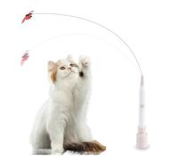 Jouet interactif pour chat - Jouet pour chat à balançoire automatique | Teaser automatique pour chats, bâton électrique pour animaux de compagnie, jouets pour petits, moyens et grands chatons