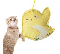 Jouet interactif pour Chat - Jouets Amusants pour Chats pour Chats d'intérieur | Jouet drôle de Chat de Porte Automatique avec la Corde élastique rétractable pour l'exercice de Saut de
