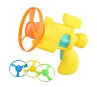 Jouet interactif pour chat, lanceur de disque volant, 10 cm, jeu d'entraînement à rapporter pour chaton, jeu de divertissement intérieur et extérieur, jeu d'entraînement pour animaux de compagnie
