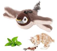 Jouet Interactif Pour Chat, Oiseau Pour Chat, Jouet Chat Oiseau Qui Bouge （NE VOLE PAS）