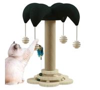 Jouet interactif pour chat - Poteau d'escalade interactif - Grattoir pour animaux de compagnie résistant à l'usure - Jouet mignon pour chats de petite et moyenne taille