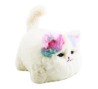 Jouet interactif pour Chat pour, Jouet interactif en Peluche pour Chat pour - Répétez ce Que Vous Dites Jouet pour Chat en Peluche | Jouets en Peluche Queue de Chat électronique remuant Jouet interac