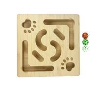 Jouet interactif pour chat, résistant aux morsures, boîte de puzzle pour chaton - Boîte d'enrichissement pour chat - Pour petit, moyen et grand, chaton, cour, porche, jardin, pelouse intérieure