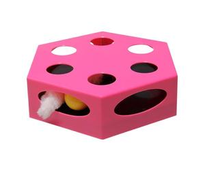 Jouet interactif pour chat - Teaser automatique pour chat | Proie mobile électronique de 22 cm | Dispositif d'enrichissement intelligent de capteur, environnement sûr, activité physique parfaite pour