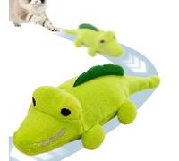 Jouet Interactif Pour Chat Teaser Rechargeable Exercisseur Pour Animaux | Jouet Chat Alligator À Mouvement Automatique Pour Chats de Petite et Moyenne Race Salon, Chambre, Cour et Jardin