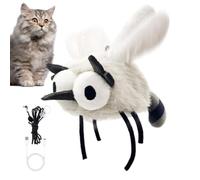 Jouet interactif pour chat | USB rechargeable en forme de mouche | Jouet doux pour animaux de compagnie d'intérieur qui jouent à mordre le balcon du magasin